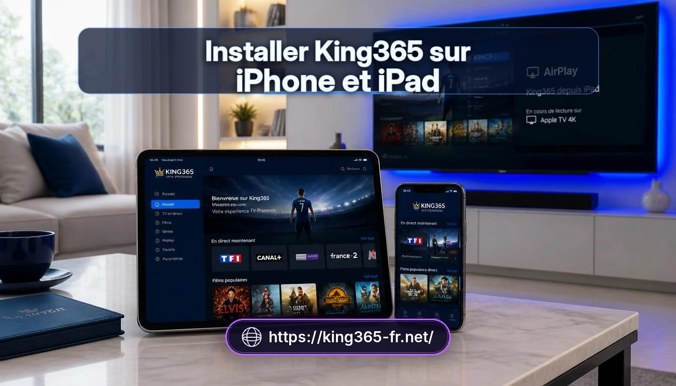 Installation de King365 sur iPhone et iPad